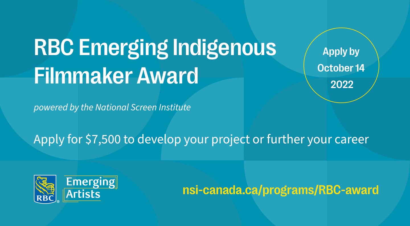 RBC Emerging Indigenous Filmmaker Award